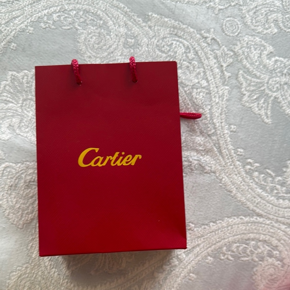 Cartier Red Gift Bag